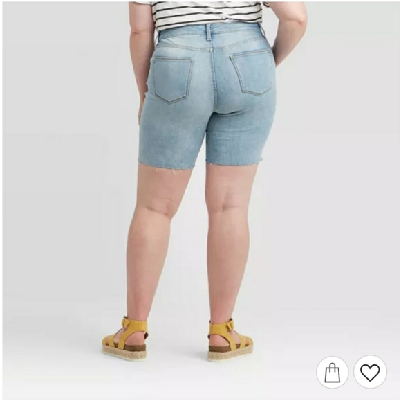 UNIVERSAL THREAD Jeans Bermuda Shorts Size 24W NWT - Picture 5 of 5